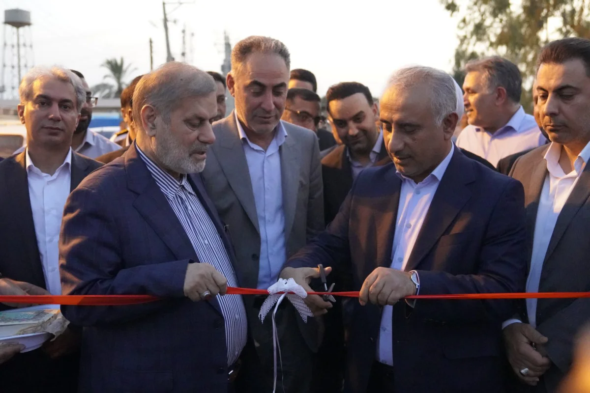 هدیه پتروشیمی بندرامام به شهروندان ماهشهر در هفته دولت؛ افتتاح پل هم‌سطح با هدف کاهش ترافیک