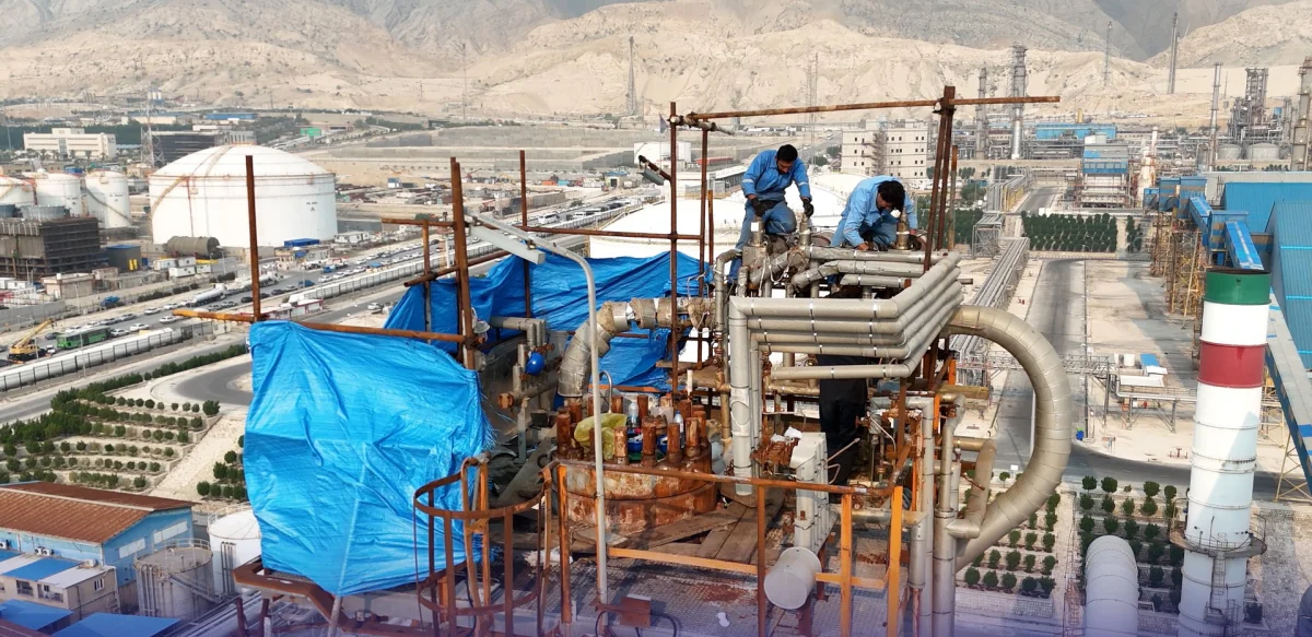 پایان موفق تعمیرات اساسی فاز یك پتروشیمی پردیس با تكیه بر توان داخلی