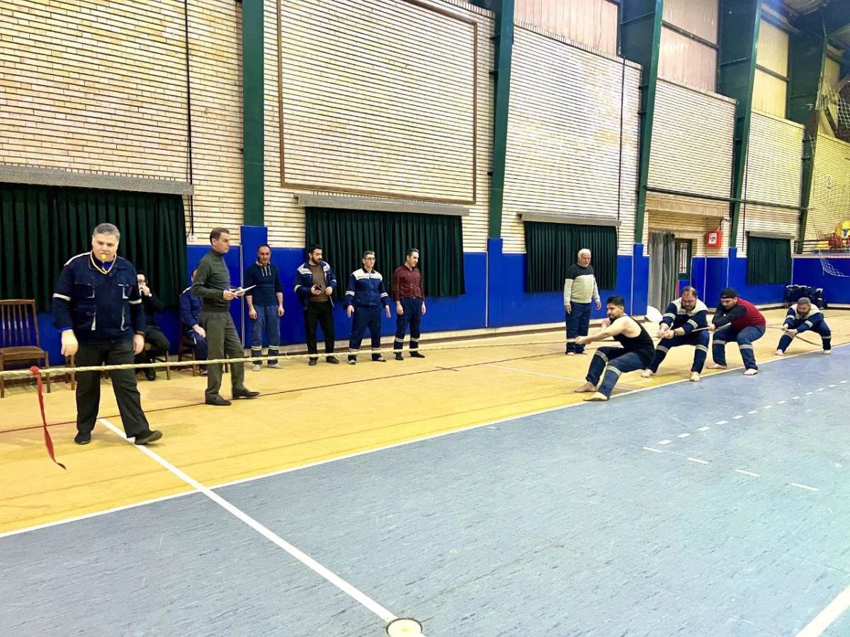 برگزاری مسابقات ورزشی در پتروشیمی تبریز با حضور پرشور کارکنان همزمان با دهه فجر