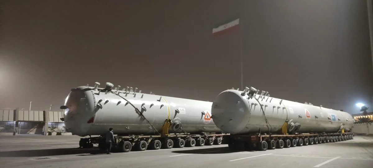 نصب تجهیزات سرج‌درام واحد بازیافت اتان پتروشیمی بندر امام / پیشرفت پروژه به ۸۴ درصد رسید