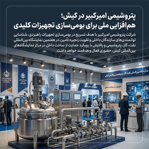 پتروشیمی امیرکبیر در کیش؛ هم‌افزایی ملی برای بومی‌سازی تجهیزات کلیدی